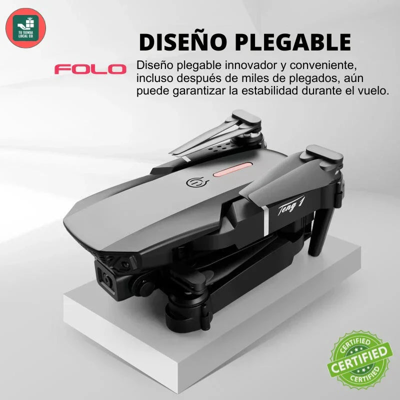 NUEVO DRONE  W8 PRO MAX 2025 CON INTELIGENCIA ARTIFICIAL + 2 BATERIAS ADICIONALES y ESTUCHE DE REGALO