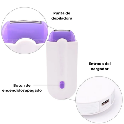EasyHair™ | Depiladora indolora 2 en 1